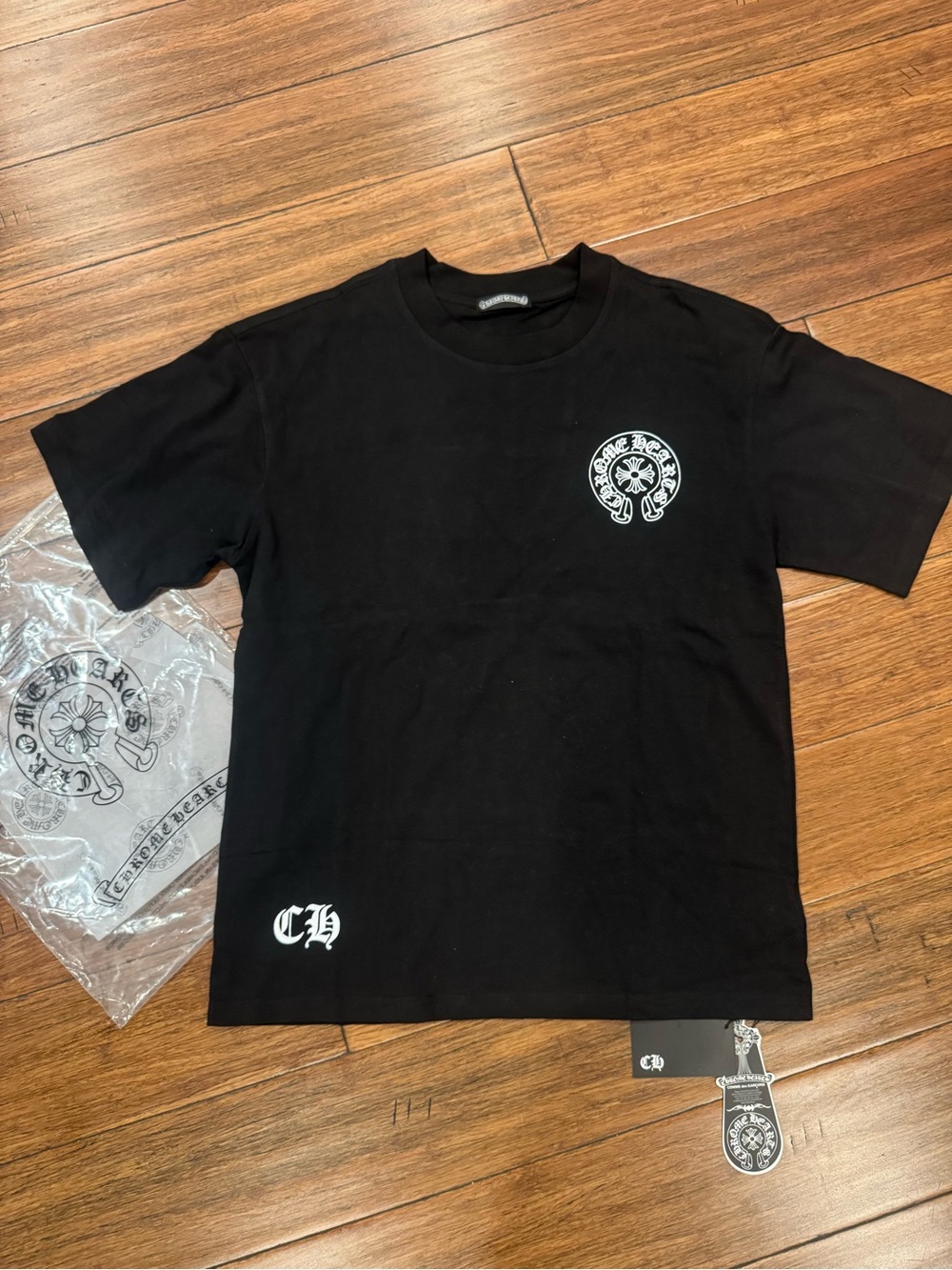 Chrome Hearts Black Tee